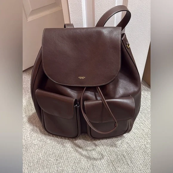 Coach Bags Coach Crosby Leather Backpack Poshmark